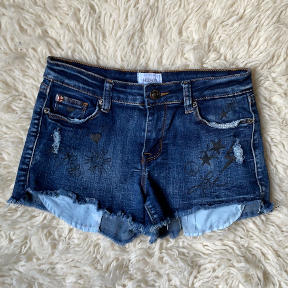 Hudson Jean Shorts Sz 16